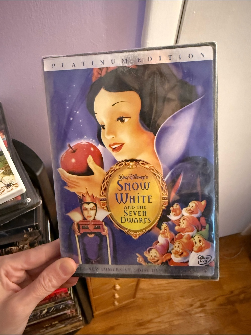 Snow White and the Seven Dwarves and Darby O’Gill Disney DVDs